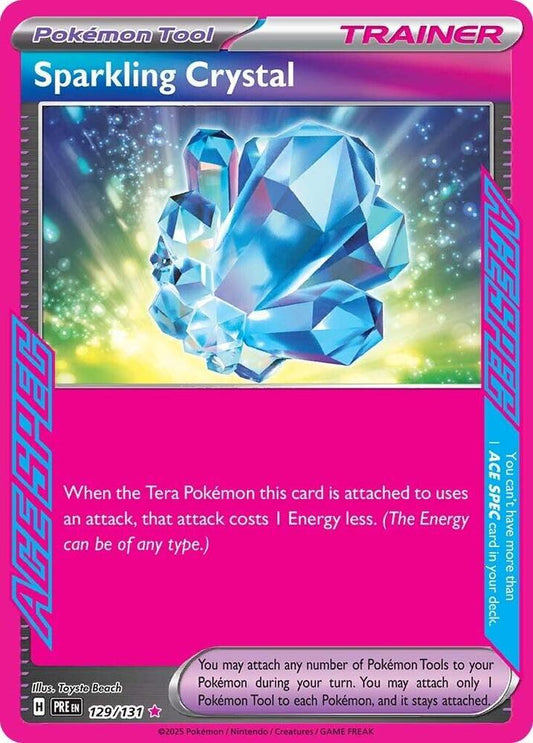 Sparkling Crystal - 129/131 - ACE SPEC Rare