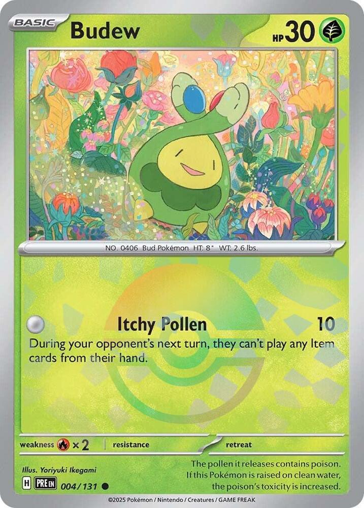 Budew (Poke Ball Pattern) - 004/132 - Common