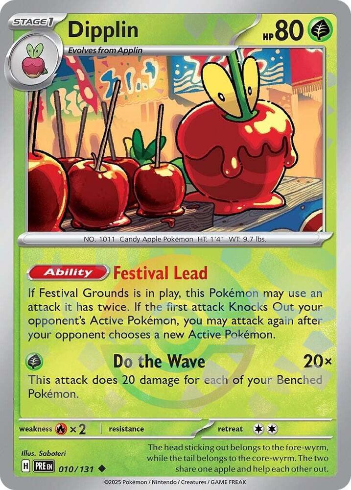 Dipplin (Poke Ball Pattern) - 010/132 - Uncommon