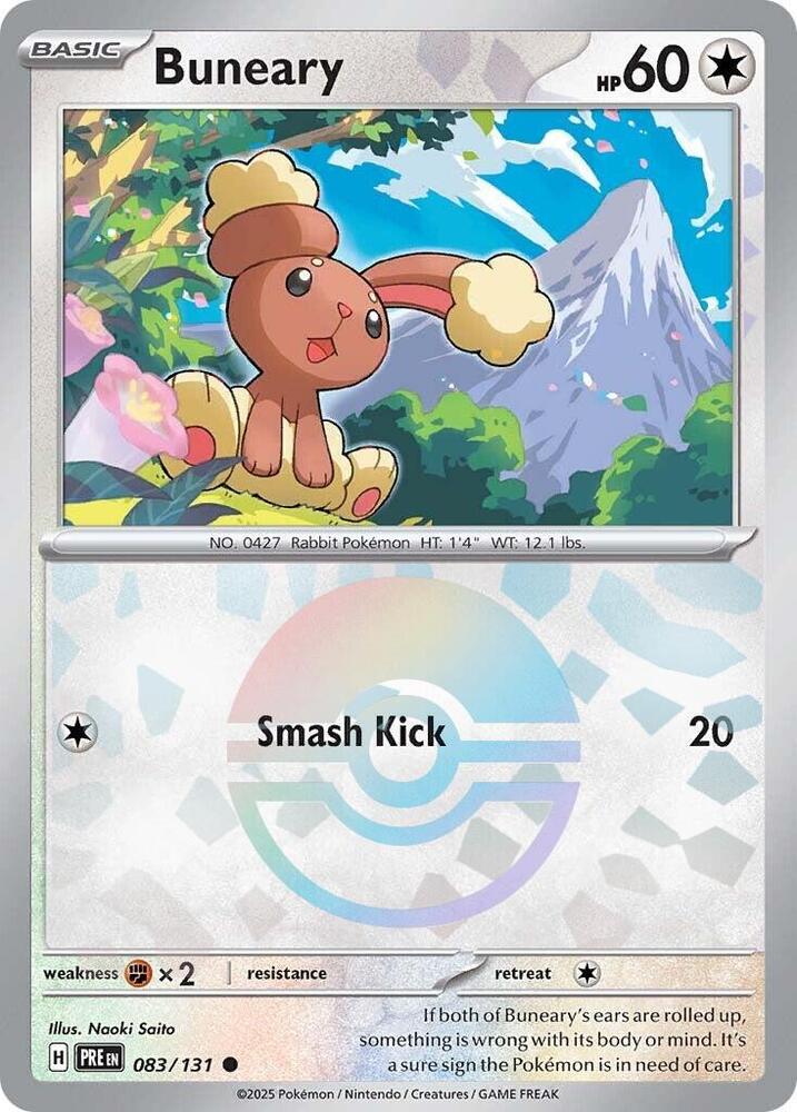 Buneary (Poke Ball Pattern) - 083/131 - Common