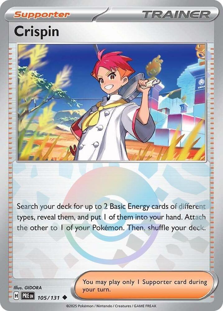 Crispin - 105/131 (Poke Ball Pattern) - Uncommon