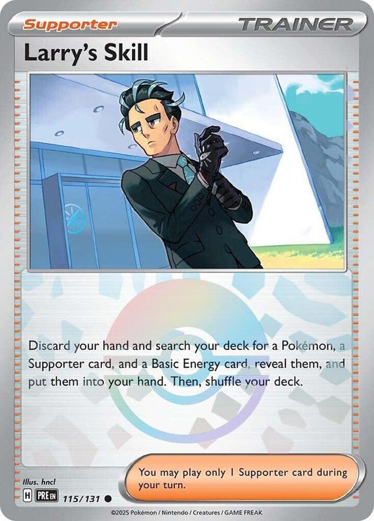 Larry's Skill - 115/131 (Poke Ball Pattern) - Common