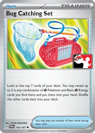 Bug Catching Set 143/167 Prize Pack Series Cards - Uncommon