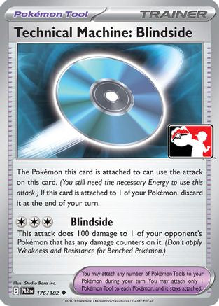 Technical Machine: Blindside 176/182 - Holofoil Prize Pack Series Cards - Uncommon