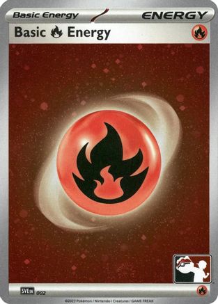 Basic Fire Energy 002 - Holofoil Prize Pack Series Cards - Common