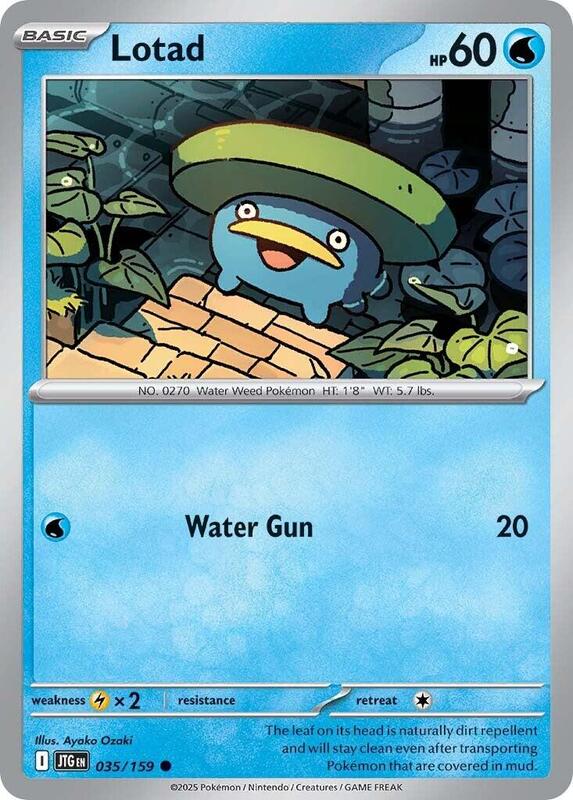 Lotad - 035/159 - Common - Reverse Holofoil