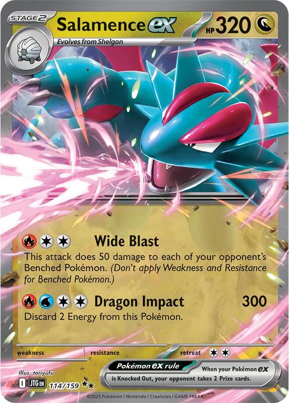 Salamence ex - 114/159 - Double Rare