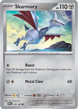 Skarmory 141/182 SV10 Destined Rivals - Common