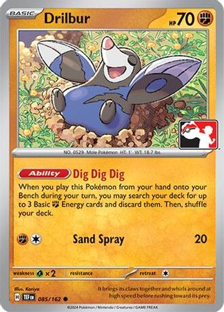 Drilbur 085 - Holofoil Prize Pack Series Cards - Common