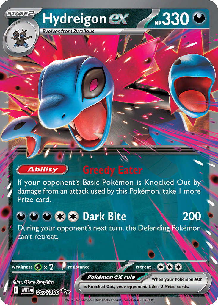 Hydreigon ex - 067/086 - Double Rare