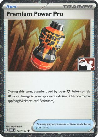 Premium Power Pro 124/132 - Holofoil Prize Pack Series Cards - Uncommon