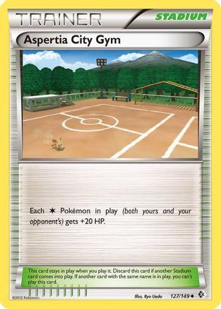 Aspertia City Gym 127 Boundaries Crossed - Uncommon