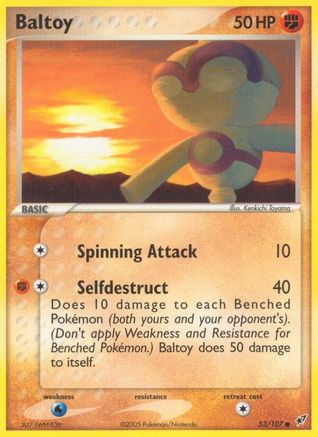 Baltoy 053/107 Deoxys - Common