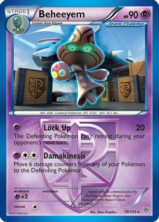 Beheeyem (Team Plasma) 070 Plasma Storm - Rare