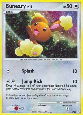 Buneary DP06 - Holofoil Diamond and Pearl Promos - Promo