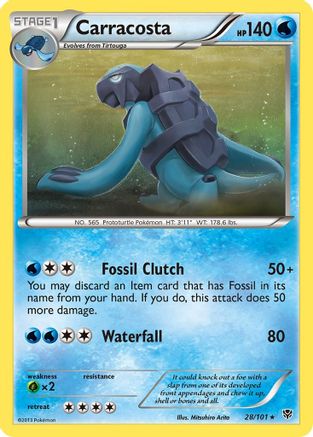 Carracosta 028 Plasma Blast - Rare