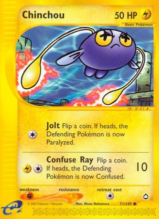 Chinchou (71) 071/147 Aquapolis - Common