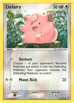 Clefairy 059/112 - Reverse Holofoil FireRed & LeafGreen - Common