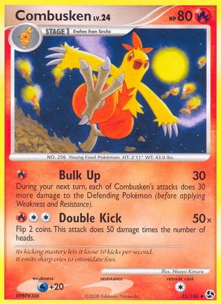 Combusken 035 Great Encounters - Uncommon