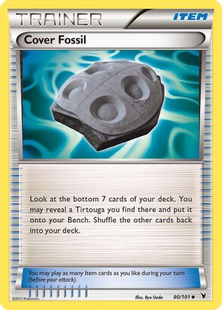 Cover Fossil 090 - Reverse Holofoil Noble Victories - Uncommon