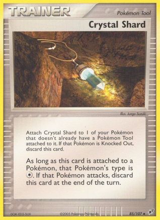 Crystal Shard 085 - Reverse Holofoil Deoxys - Uncommon