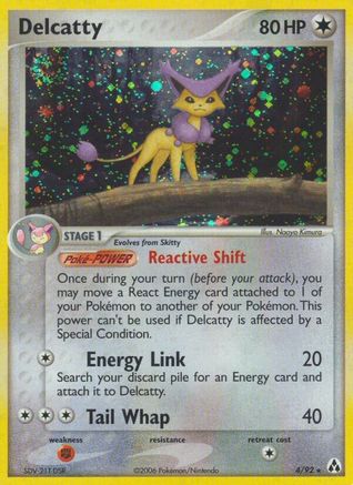 Delcatty 004 - Holofoil Legend Maker - Holo Rare