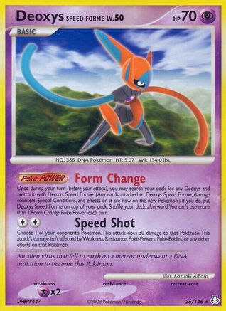 Deoxys Speed Forme 026 Legends Awakened - Rare