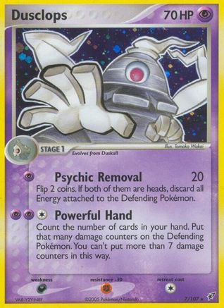 Dusclops 007 Deoxys - Holo Rare