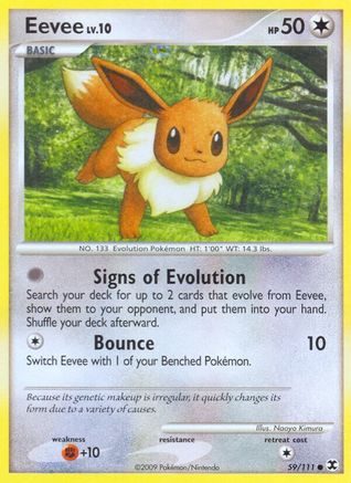 Eevee 059/111 Rising Rivals - Common