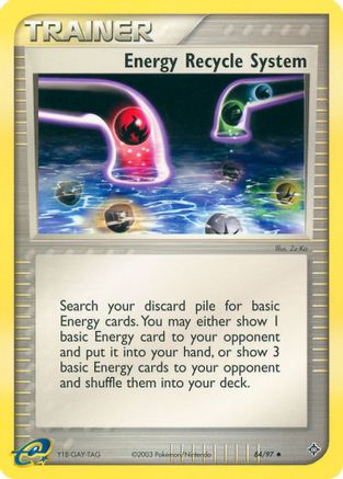 Energy Recycle System 084/97 - Reverse Holofoil Dragon - Uncommon