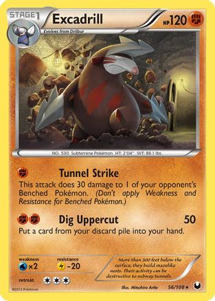 Excadrill (56) 056 Dark Explorers - Rare