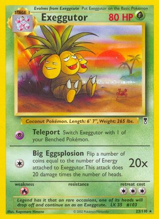 Exeggutor 023 Legendary Collection - Rare