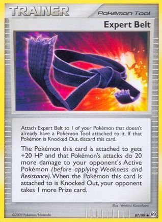 Expert Belt 087/99 - Reverse Holofoil Arceus - Uncommon