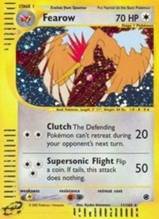 Fearow (11) 011 - Holofoil Expedition - Holo Rare