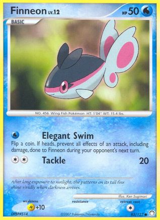 Finneon 083 - Reverse Holofoil Mysterious Treasures - Common