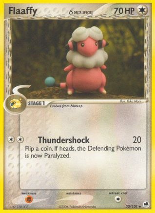 Flaaffy (Delta Species) 030/101 - Reverse Holofoil Dragon Frontiers - Uncommon