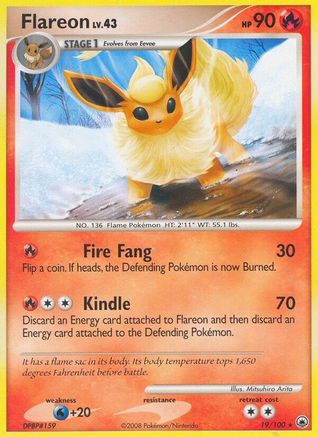 Flareon 019 Majestic Dawn - Rare