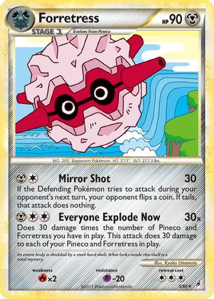 Forretress 005 - Holofoil Call of Legends - Holo Rare