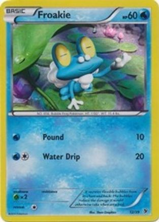Froakie 012 Kalos Starter Set - Common