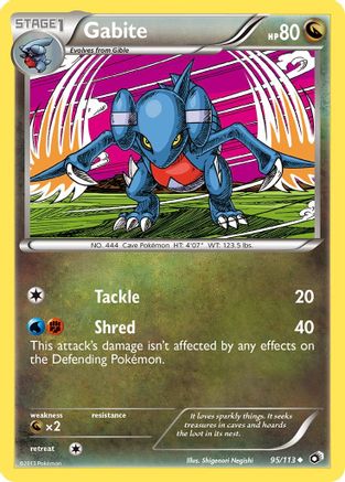 Gabite 095 Legendary Treasures - Uncommon