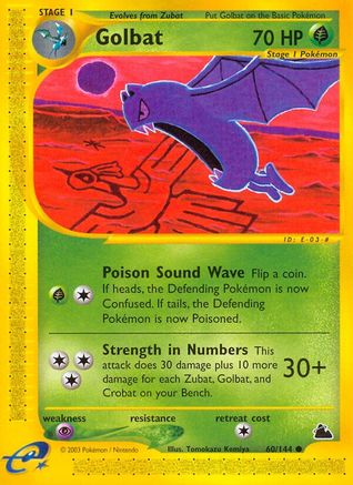 Golbat 060 Skyridge - Common