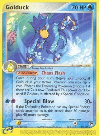 Golduck 017 Sandstorm - Rare