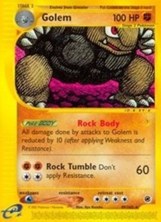 Golem (49) 049 - Reverse Holofoil Expedition - Rare