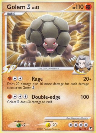 Golem E4 023 Rising Rivals - Rare