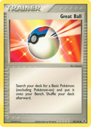 Great Ball 092 FireRed & LeafGreen - Uncommon