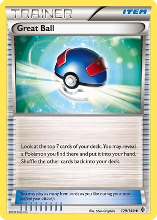 Great Ball 129 - Reverse Holofoil Boundaries Crossed - Uncommon