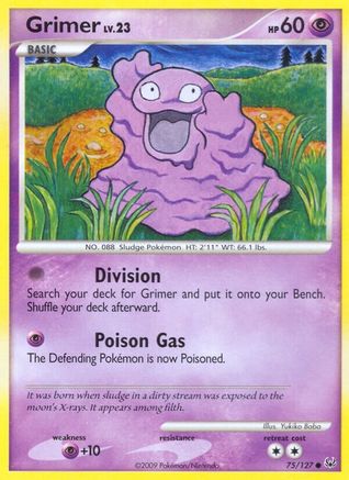 Grimer 075 Platinum - Common