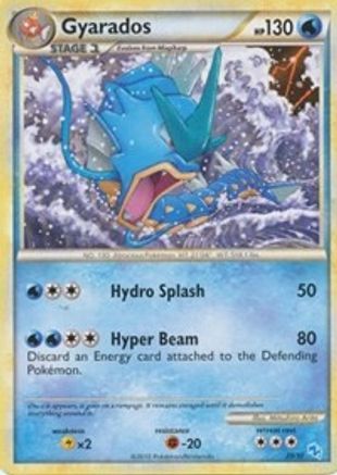 Gyarados (#20 Non 020 HGSS Trainer Kit Gyarados & Raichu - Common