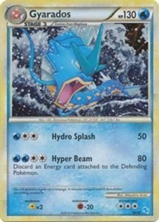 Gyarados (#30 Holo) 030 - Holofoil HGSS Trainer Kit Gyarados & Raichu - Common