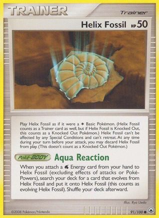 Helix Fossil 091 Majestic Dawn - Common